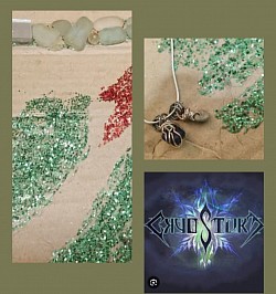 ᚠᛖᛖ - Picture made by Fee (RIP) & my Daughter 2002. Necklace made from seaglass from pic. -  Cryostorm Son of Fee